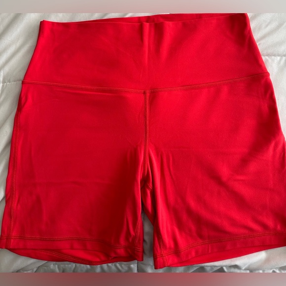 lululemon athletica Pants - Lululemon Athletica Align High-Rise Short 6” Love Red  Size 12
